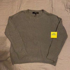 Juniors grey small sweater